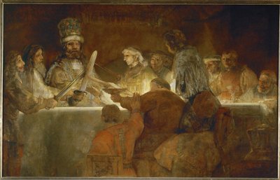 Przysięga Batawów, z Historii Tacyta (olej na płótnie) autorstwa Rembrandt Harmensz. van Rijn