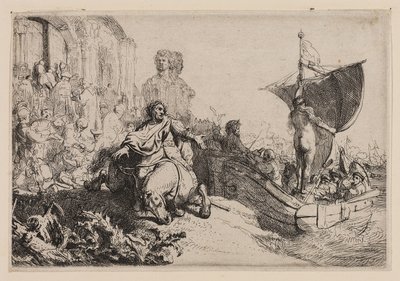 Statek fortuny autorstwa Rembrandt Harmensz. van Rijn