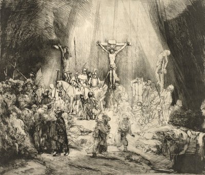 Trzy Krzyże autorstwa Rembrandt van Rijn