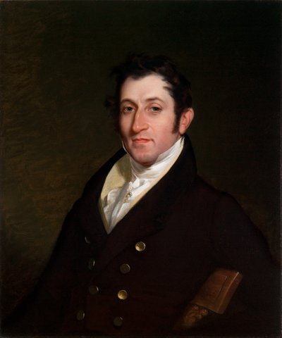 Pułkownik Mendes Cohen, ok. 1838 (olej na płótnie) autorstwa Rembrandt Peale