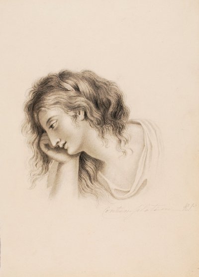 Kontemplacja autorstwa Rembrandt Peale