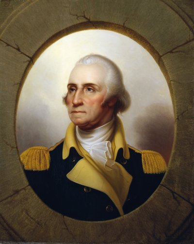 George Washington (typ bulaja) autorstwa Rembrandt Peale