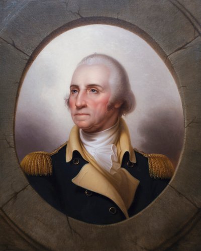 Jerzy Waszyngton autorstwa Rembrandt Peale