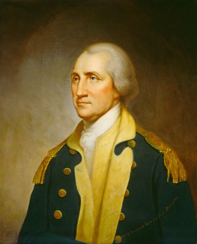 George Washington autorstwa Rembrandt Peale