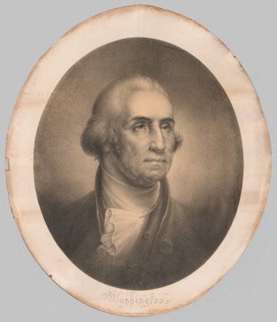 Szef Jerzego Waszyngtona autorstwa Rembrandt Peale