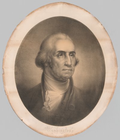 Głowa Jerzego Waszyngtona, 1856. autorstwa Rembrandt Peale