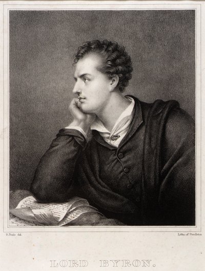 Lord Byron autorstwa Rembrandt Peale