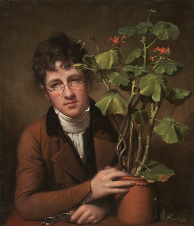 Rubens Peale z Geranium autorstwa Rembrandt Peale