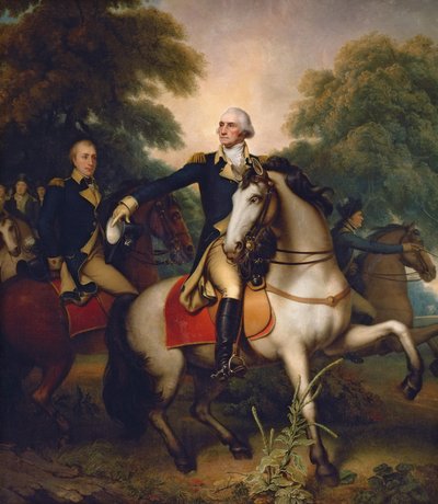 Washington vor Yorktown autorstwa Rembrandt Peale