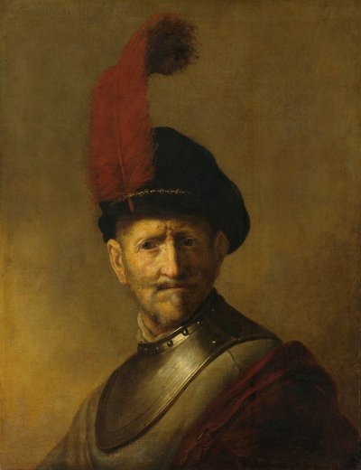 Portret mężczyzny, być może ojca Rembrandta, Harmen Gerritsz van Rijn autorstwa Rembrandt van Rijn (copy after)