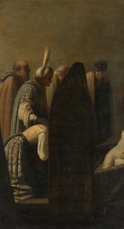Wskrzeszenie Łazarza autorstwa Rembrandt van Rijn (school of)