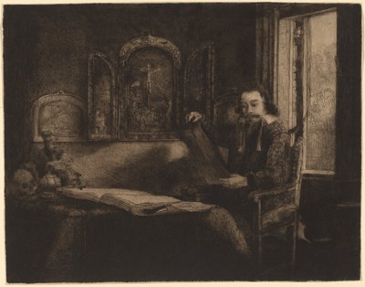 Abraham francuski autorstwa Rembrandt van Rijn