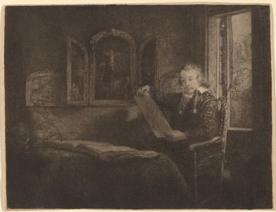 Abraham francuski autorstwa Rembrandt van Rijn