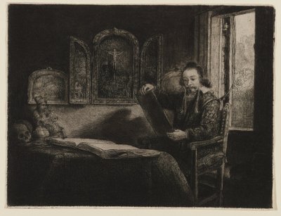 Abraham Francen autorstwa Rembrandt van Rijn