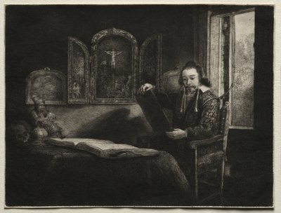 Abraham Francen, Aptekarz, c. 1657. autorstwa Rembrandt van Rijn