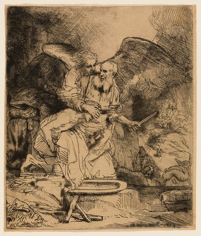 Ofiara Abrahama autorstwa Rembrandt van Rijn