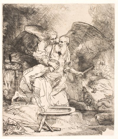 Ofiara Abrahama autorstwa Rembrandt van Rijn