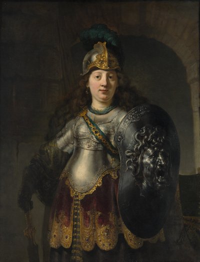 Bellona, 1633. autorstwa Rembrandt van Rijn