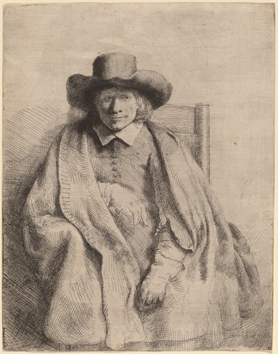 Klemens de Jonghe autorstwa Rembrandt van Rijn