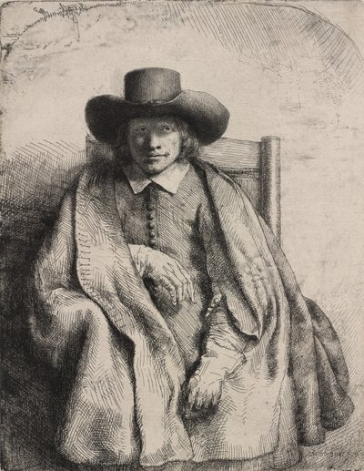Klemens de Jonghe, 1651. autorstwa Rembrandt van Rijn