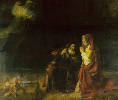 Ofiara Manoacha autorstwa Rembrandt van Rijn