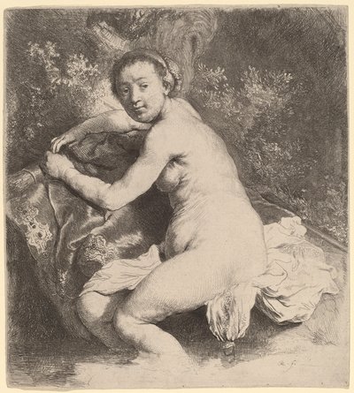 Diana w Łaźni autorstwa Rembrandt van Rijn