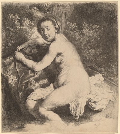 Diana w Łaźni autorstwa Rembrandt van Rijn