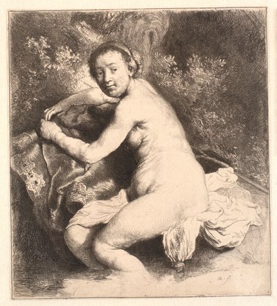 Diana w Łaźni autorstwa Rembrandt van Rijn