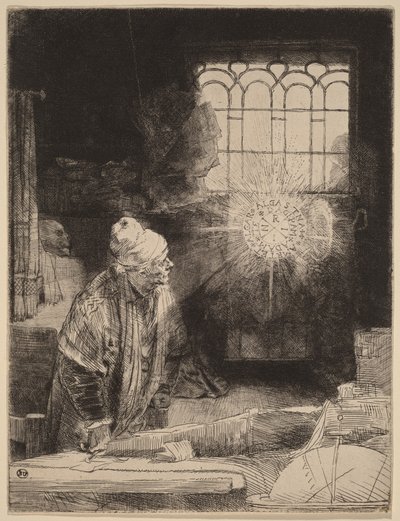Faust autorstwa Rembrandt van Rijn