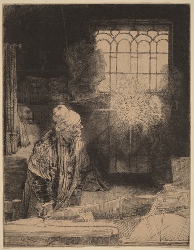 Faust autorstwa Rembrandt van Rijn