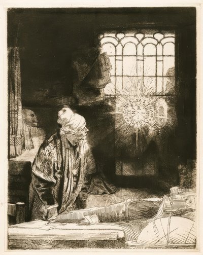 Faust autorstwa Rembrandt van Rijn