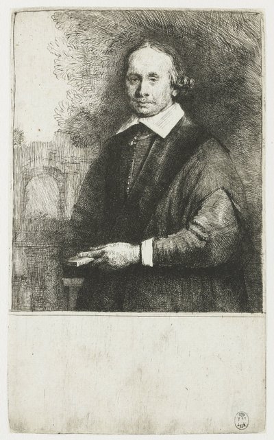 Jan Antonides van der Linden autorstwa Rembrandt van Rijn