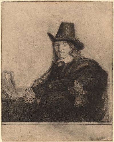 Jan Asselijn autorstwa Rembrandt van Rijn