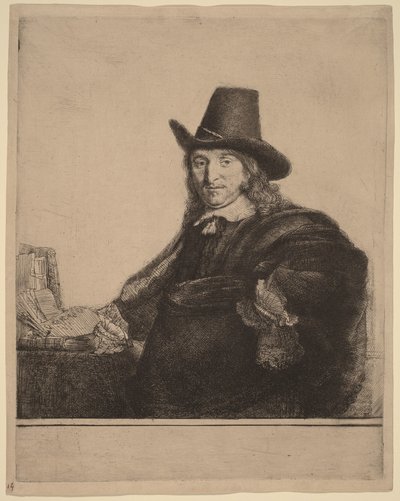 Jan Asselijn autorstwa Rembrandt van Rijn