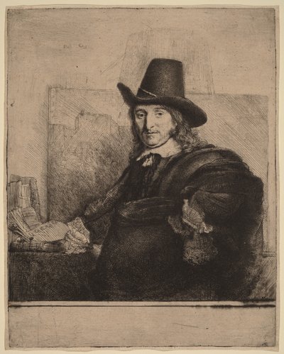 Jan Asselijn autorstwa Rembrandt van Rijn