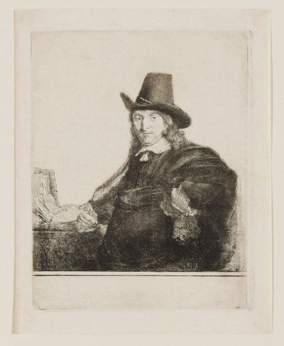Jan Asselyn, malarz autorstwa Rembrandt van Rijn