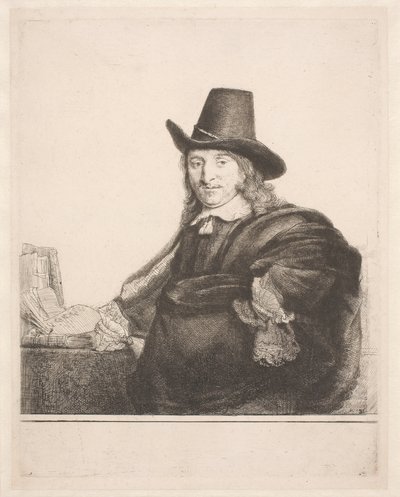 Jan Asselyn, malarz autorstwa Rembrandt van Rijn