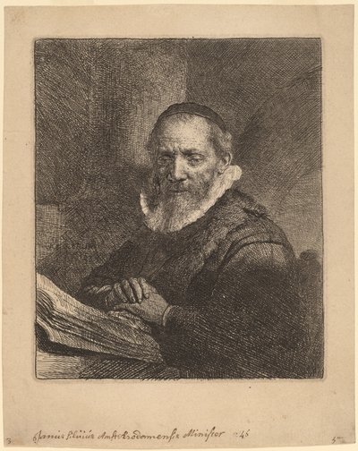 Jana Kornelisza. Sylwiusz autorstwa Rembrandt van Rijn
