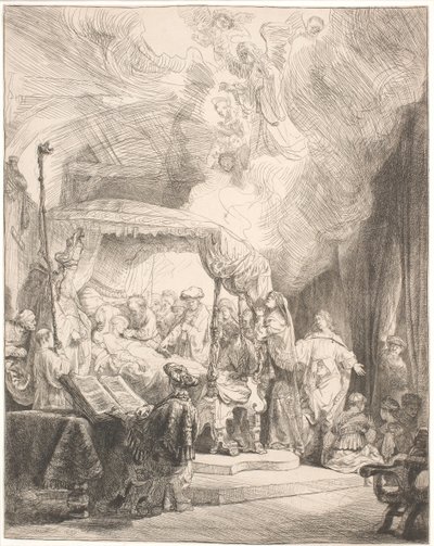 Śmierć Maryi Panny autorstwa Rembrandt van Rijn