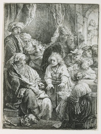 Józef opowiada swoje sny, 1638 autorstwa Rembrandt van Rijn