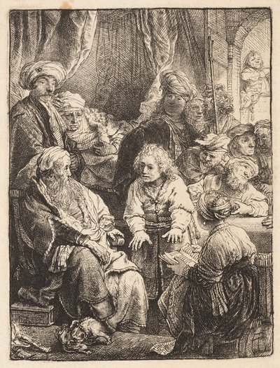 Józef opowiada swoje sny autorstwa Rembrandt van Rijn