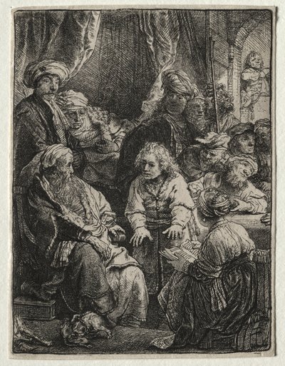 Józef opowiada swoje sny autorstwa Rembrandt van Rijn