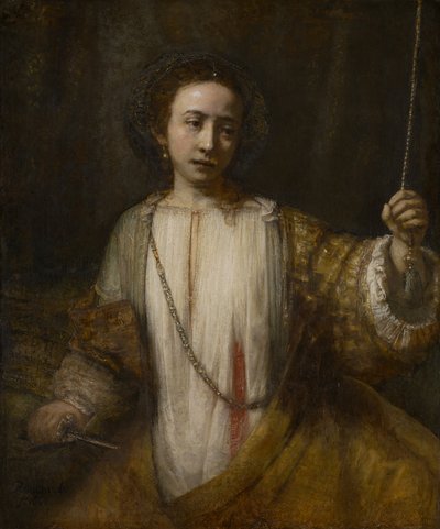 Lucretia autorstwa Rembrandt van Rijn