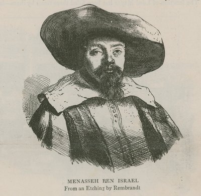 Menasses Ben Izrael autorstwa Rembrandt van Rijn
