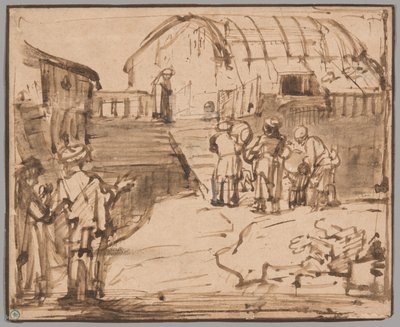 Arka Noego autorstwa Rembrandt van Rijn