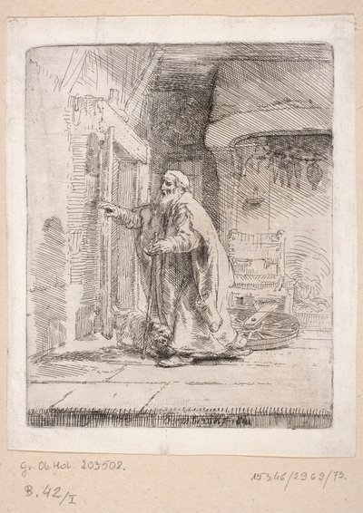 Ociemniały Tobiasz autorstwa Rembrandt van Rijn