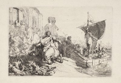 Okręt Fortuny autorstwa Rembrandt van Rijn