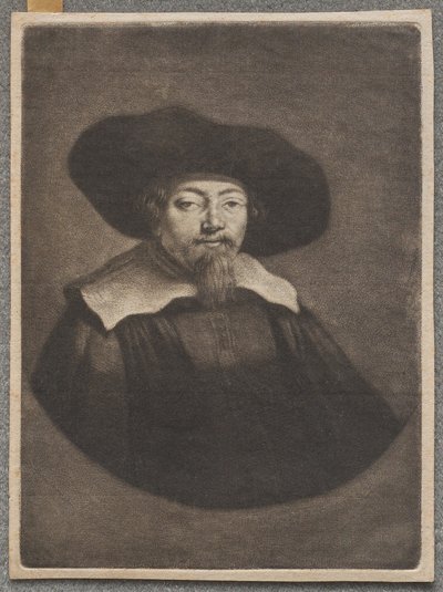 Portret Samuela Manasseha Ben Israela autorstwa Rembrandt van Rijn