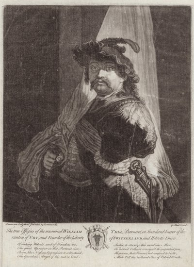 Portret Williama Tella autorstwa Rembrandt van Rijn