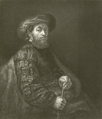 Portret Żyda autorstwa Rembrandt van Rijn